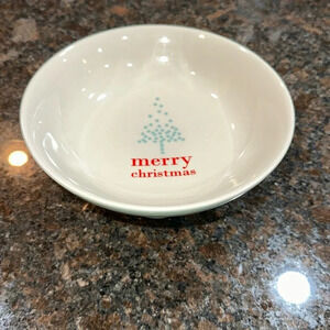 bloomingville christmas holiday ceramic pedestal stem bowl kitchen dish accent